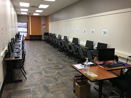The Testing Center at TVCC's Ontario Campus