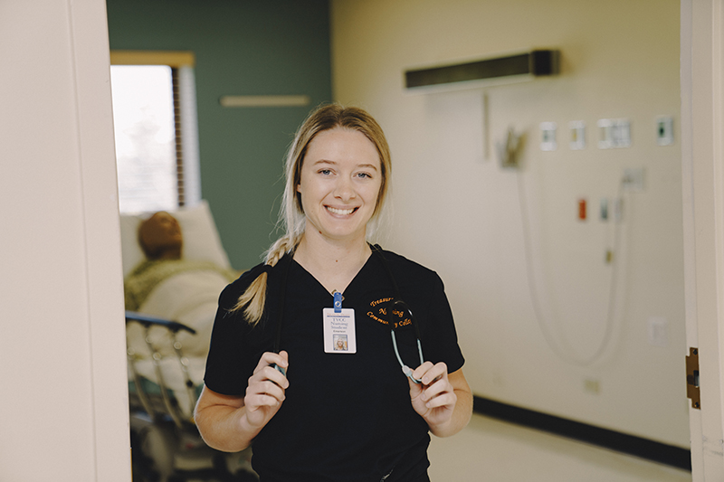 image of a tvcc nursing student